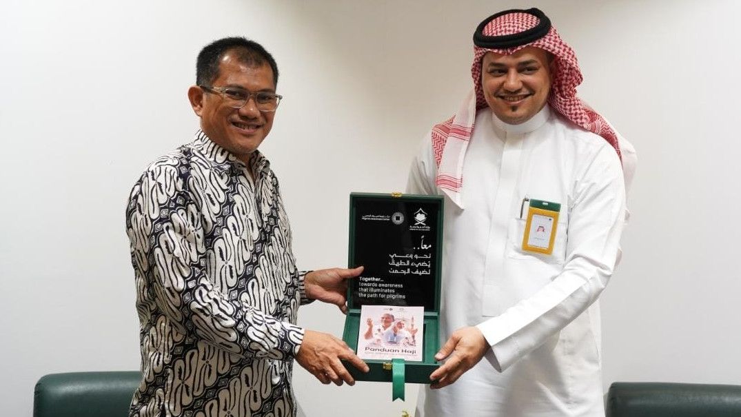 Tim Kemenag Bertemu Pusat Edukasi Jemaah Kemenhaj, Bahas Evaluasi Layanan Informasi Haji 2025