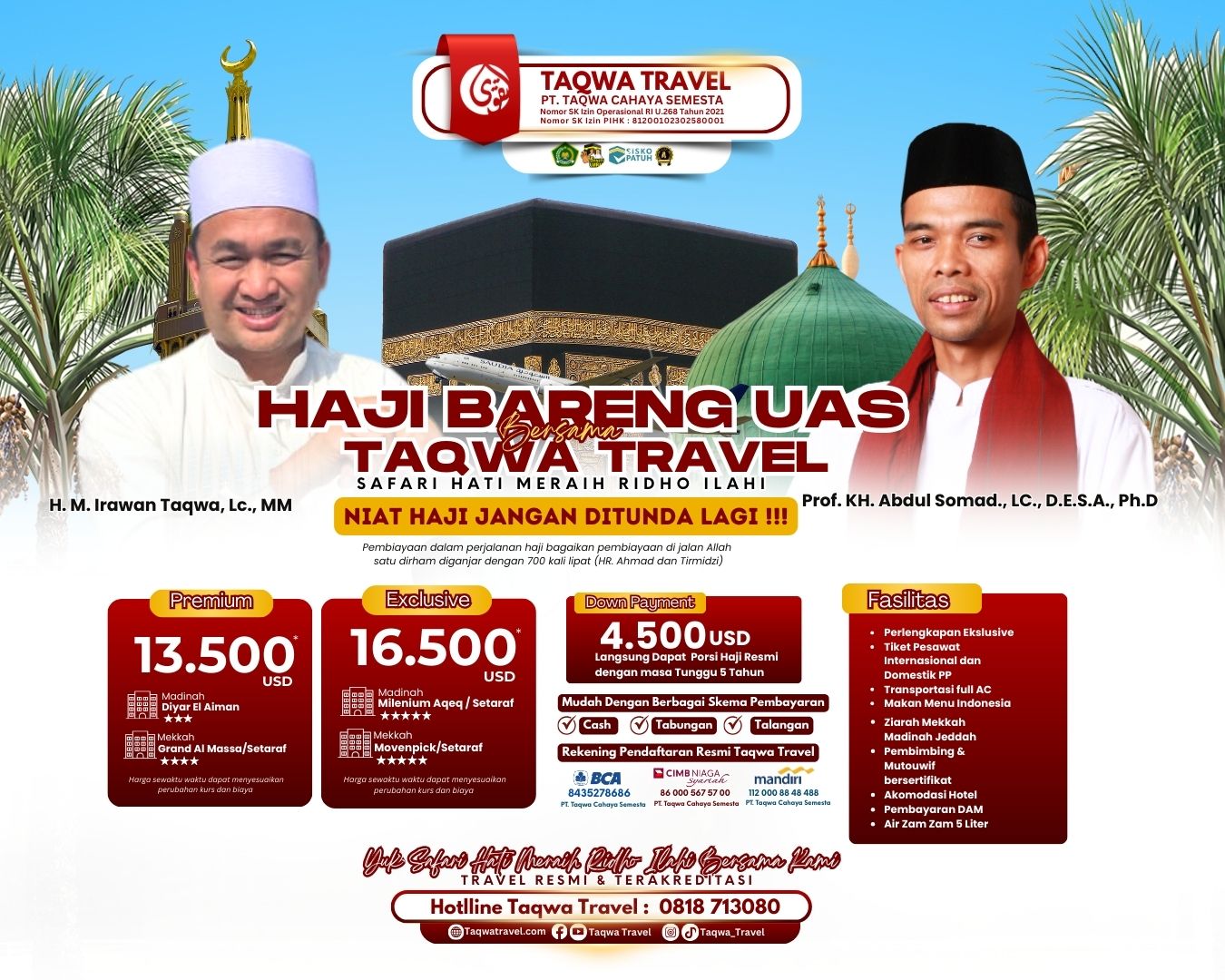 HAJI PLUS BERSAMA UAS